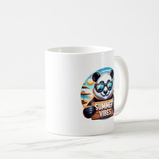 Summer Panda Koffiemok (Voorkant rechts)