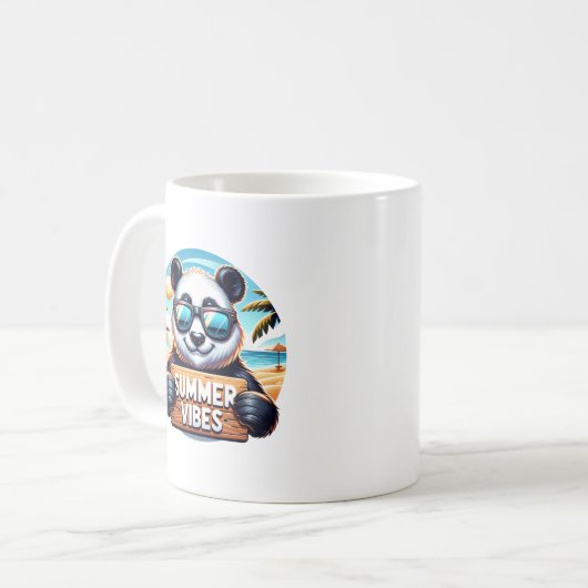 Summer Panda Koffiemok (Voorkant links)