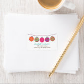 Summer Paper Lantern Etiket (Insitu)