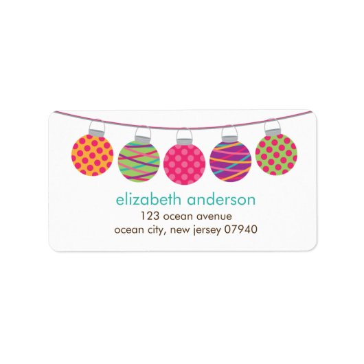 Summer Paper Lantern Etiket (Voorkant)