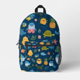 Summer Paradise Print Cut Sew Bag Gift Bedrukte Rugzak