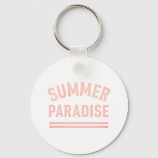 Summer Paradise T-Shirt - Pastel Styl Sleutelhanger