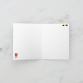 Summer Party Beach Pool Fun Pattern Kaart (Binnen)