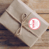 Summer Party Custom Take a Treat Ronde Sticker