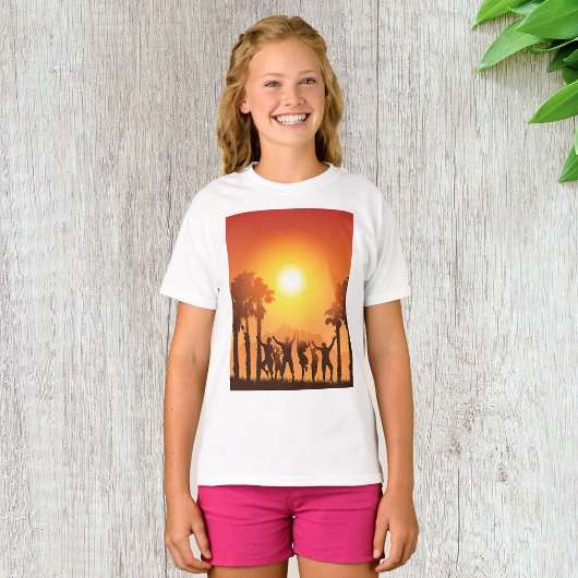 Summer Party Dancing Girls T-Shirt