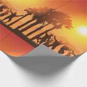 Summer Party Dancing Wrapping Paper Cadeaupapier