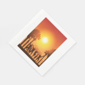 Summer Party-danserend paper Napkins Servet (Hoek)