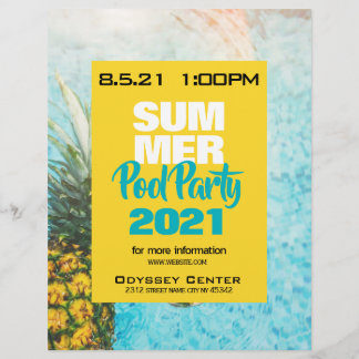 Summer Party Festival Flyer