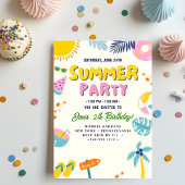 Summer Party Kaart