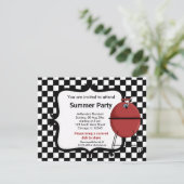 Summer Party Kaart (Staand voorkant)