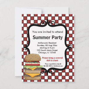 Summer Party Kaart