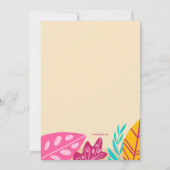 Summer Party Kaart (Achterkant)