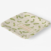 Summer Party Pickle Pattern Paper Bord (Gebogen)