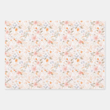 Summer Pastel Waterverf Flowers