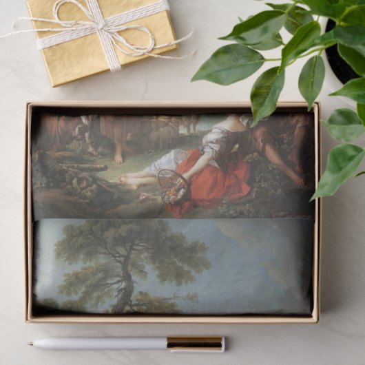 Summer Pastoral by Francois Boucher Tissuepapier (Geschenk)
