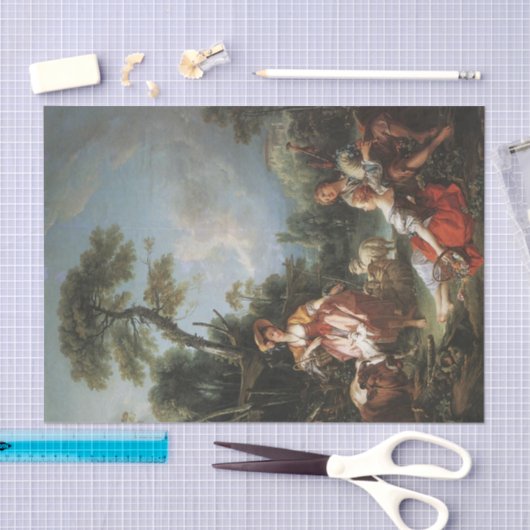 Summer Pastoral by Francois Boucher Tissuepapier (Craft)