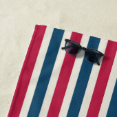 Summer Patriotic Beach Pool Towel Vacking Gift Strandlaken (In situ)