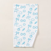 Summer Pattern Bad Handdoek (Handdoek)