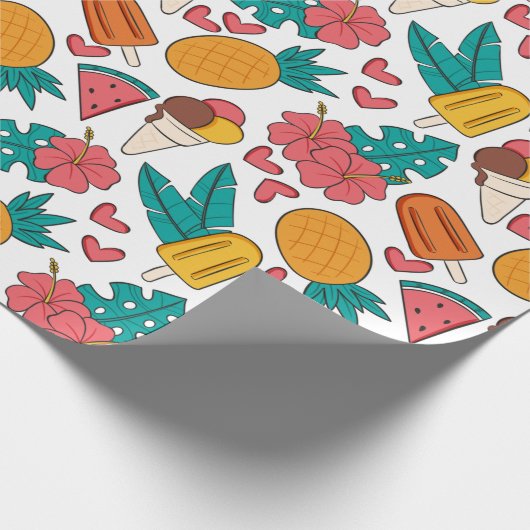 Summer Pattern Cadeaupapier (Hoek)