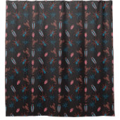 Summer Pattern Douchegordijn (Voorkant)
