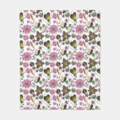 Summer Pattern Fleece Deken (Voorkant)