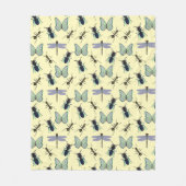 Summer Pattern Fleece Deken (Voorkant)