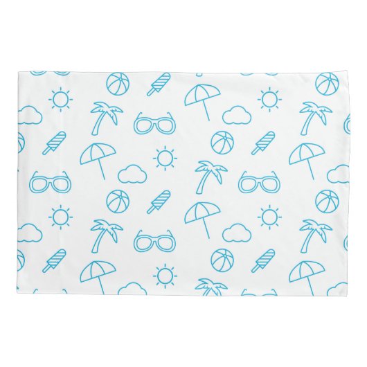 Summer Pattern Kussensloop (Achterkant)