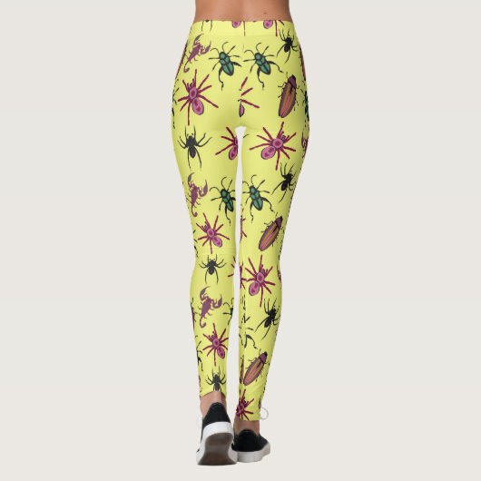 Summer Pattern Leggings (Achterkant)