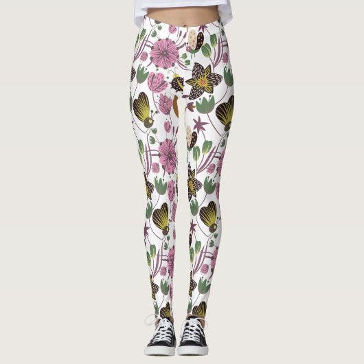Summer Pattern Leggings (Voorkant)