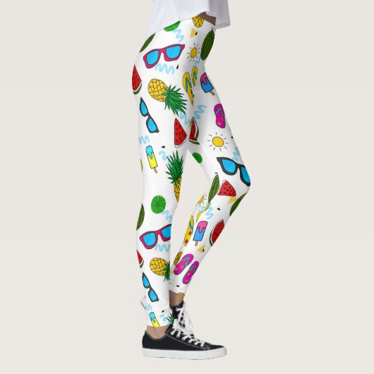 Summer Pattern Leggings (Rechts)