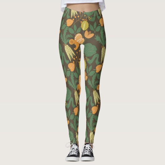 Summer Pattern Leggings (Voorkant)