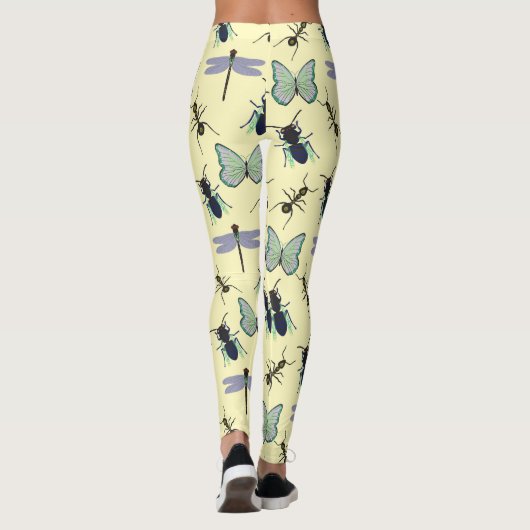 Summer Pattern Leggings (Achterkant)