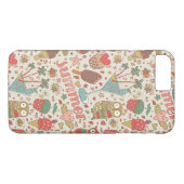 Summer Pattern met Ice Cream Case-Mate iPhone Case (Achterkant (Horizontaal))
