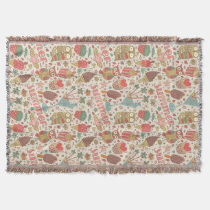 Summer Pattern met Ice Cream Deken