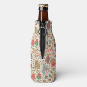 Summer Pattern met Ice Cream Flesjeskoeler (Fles Achterkant)