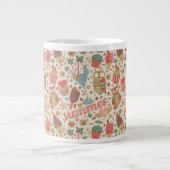 Summer Pattern met Ice Cream Grote Koffiekop (Voorkant)