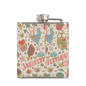 Summer Pattern met Ice Cream Heupfles (Achterkant)