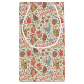 Summer Pattern met Ice Cream Klein Cadeauzakje (Achterkant)