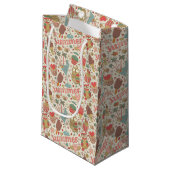 Summer Pattern met Ice Cream Klein Cadeauzakje (Voorkant Gekanteld)