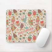 Summer Pattern met Ice Cream Muismat (Met muis)