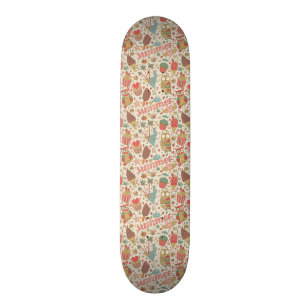 Summer Pattern met Ice Cream Persoonlijk Skateboard