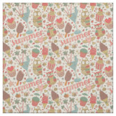 Summer Pattern met Ice Cream Stof (Swatch)