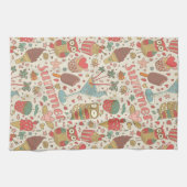 Summer Pattern met Ice Cream Theedoek (Horizontaal)