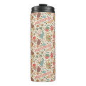 Summer Pattern met Ice Cream Thermosbeker (Voorkant)
