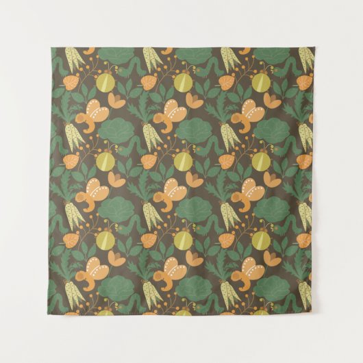 Summer Pattern Wandkleed (Voorkant)