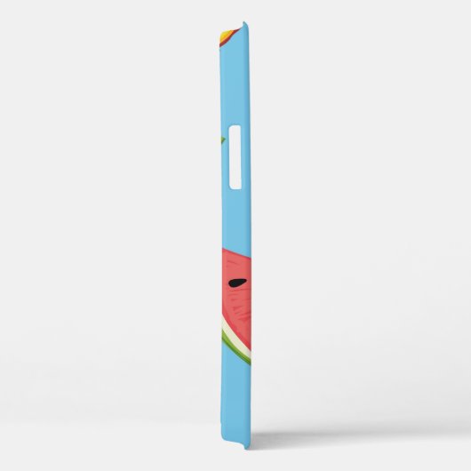 Summer pattern with pineapple and watermelonart, b Case-Mate iPhone case (Achterkant / Rechts)