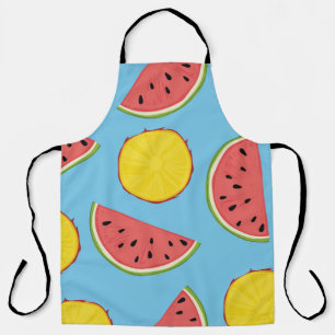 Summer pattern with pineapple and watermelonart, b schort
