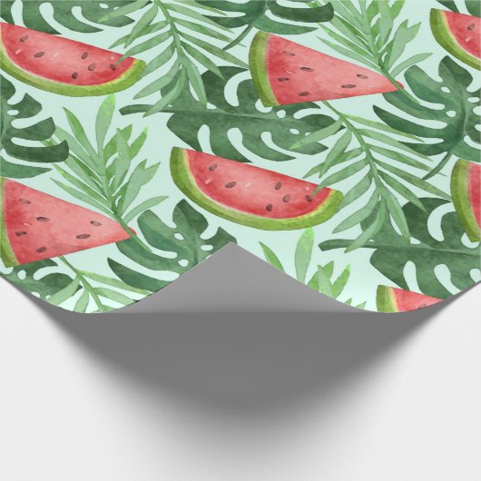 Summer Pattern Wrapping Paper Cadeaupapier (Hoek)