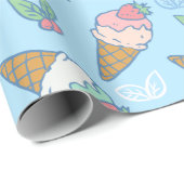 Summer Pattern Wrapping Paper Cadeaupapier (Rol Hoek)