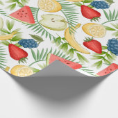 Summer Pattern Wrapping Paper Cadeaupapier (Hoek)